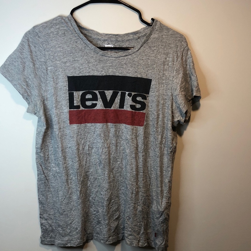 Levi's Women’s Heather Gray Logo Tee